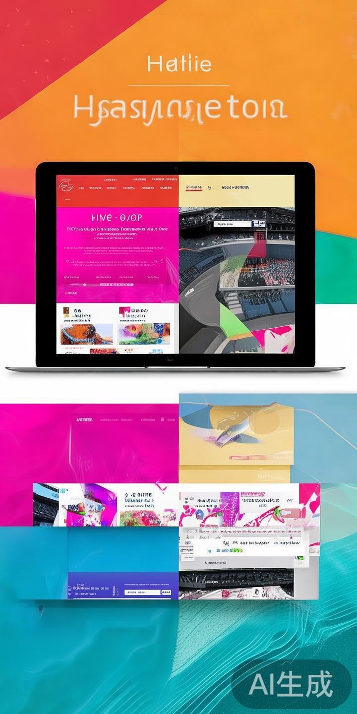 华体会体育平台风格设计理念及用户体验深度分析 平台采用鲜明的色彩搭配,融入运动元素的视觉符号,塑